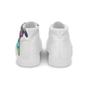 Men’s high top canvas shoes