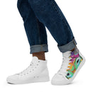 Men’s high top canvas shoes