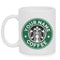 White Ceramic Classic Coffee Cup Customized Cool Design Tea Mug Creative Printing Custom Logo