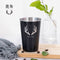 Soffe Food Grade Stainless Steel Cool Beer Drink Cup 500ml Creative Design Home Office Milk Coffee Mug