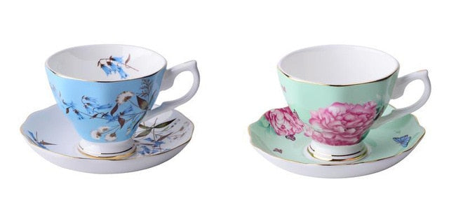 coffee cup and saucer and spoon, funny fashion design, zakka tazas cafe espresso cup, european coffee mug