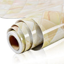 Marble Vinyl Film Wallpaper Self Adhesive Waterproof Wall Stickers for Bathroom Kitchen Furniture Renovation Room Decor Paper