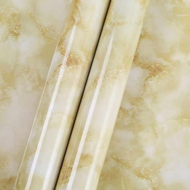 kitchen PVC wall stickers marble countertop stickers bathroom self-adhesive waterproof wallpaper