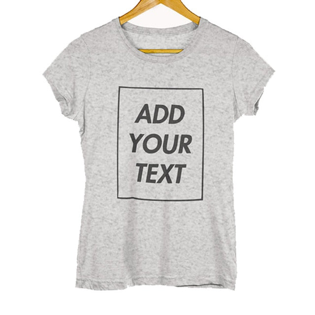 T Shirt Make Your Design Logo Text Men Women Print Original Design High Quality Gifts Tshirt