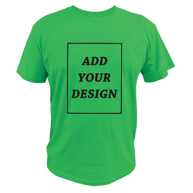 T Shirt Make Your Design Logo Text Men Women Print Original Design High Quality Gifts Tshirt