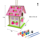 DIY Bird House Kit Build and Paint Birdhouse Wooden Arts for Girls Boys Toddlers Creative Kids Activities Wooden Toys for Kids