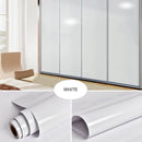 Bright Paint Waterproof Wall Sticker Old Furniture Wardrobe Cupboard Decorative Film PVC Self-Adhesive Papel De Parede Wallpaper