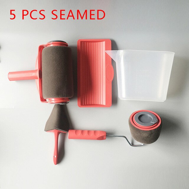 Painting Roller Brush Set Wall Decorate Painting Roller Brush Set Paint Runner Pro Brush Kit Multifunctional House Paint Rollers