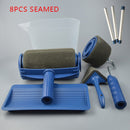 Painting Roller Brush Set Wall Decorate Painting Roller Brush Set Paint Runner Pro Brush Kit Multifunctional House Paint Rollers